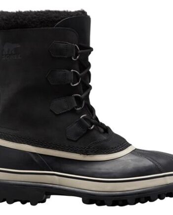Sorel Caribou Mens Black Dark Stone Sort