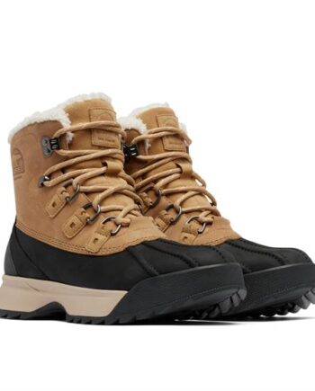 Sorel Scout Lux Mens Caribou Buff Black Sort