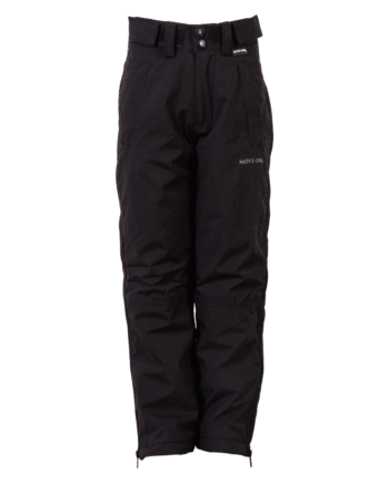 Move Børne Skibukser – Sorte Overtræksbukser til Vinterleg